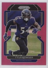 2021 Panini Prizm Pink Prizm Tyus Bowser #286 0wx2