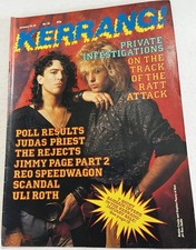 KERRANG! Issue No 85 Jan 1985 POLL RESULTS JUDAS PRIEST JIMMY PAGE ULI ROTH