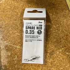NEW OEM Copic Multiliner SP Spare NIB 0.35 1 Piece Japan Import