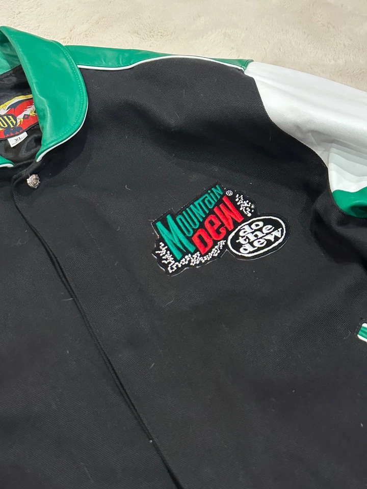 Chaqueta De Colección Nascar Jeff Hamilton "Dew The Do" Mountain Dew (Kasey Kahne) XL Foto 4 de 4