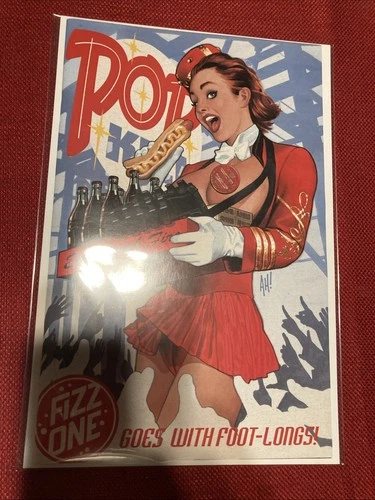 POP KILL #3 ADAM HUGHES UNCENSORED RISQUE VARIANT LIMITED TO 300 HAPPY COMICS NM