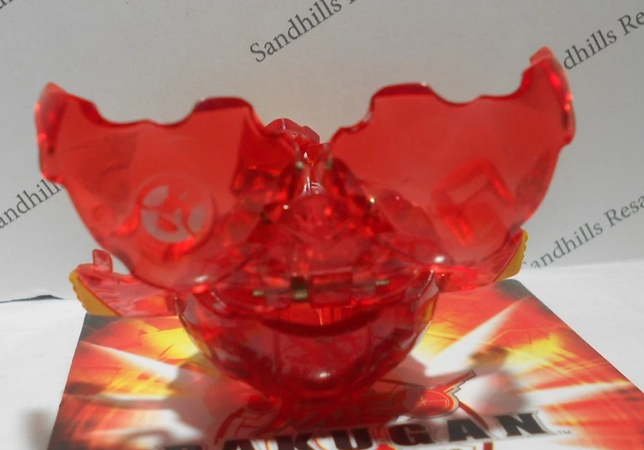 Bakugan Rubanoid Red Pyrus Translucent Baku Tech 540G - see note - Image 4 of 4