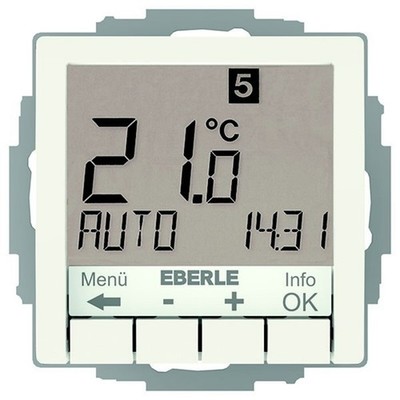 Eberle Controls UP-Uhrenthermostat UTE4800R-RAL9010-G55 Uhrenthermostate