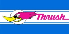 Thrush sticker weatherproof bumper vinyl decal