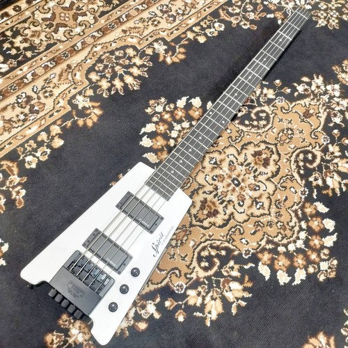 Steinberger Spirit XT-25 Basso 5 Corde Elettrico Bianco, Headless, Destrorso - 2
