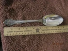 GORHAM STERLING KING EDWARD LARGE SERVING SPOON   8" LONG