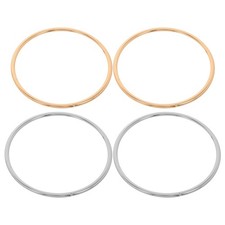 2 Pairs Handbag Making Accessories Purse Handle Handles Replacement Round