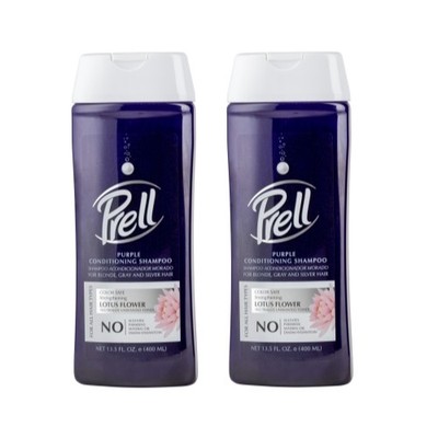 Prell Lotus Flower Purple Conditioning Shampoo, 13.5 fl.oz Pack of 2