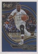 2021-22 Panini Chronicles Draft Picks Select Blue 49/99 RaiQuan Gray #300 3wu