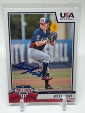 2019 Panini USA Baseball #45 Avery Short SIGNED Diamondbacks