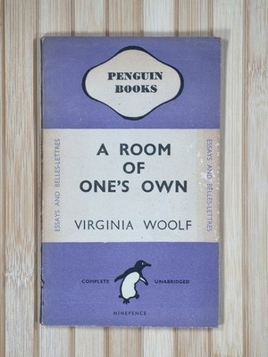 A Room of One's Own by Virginia Woolf 1945 Penguin Books Paperback Vintage