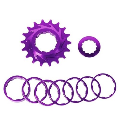 18 Zähne Freilauf Umbausatz für MTB Single Speed Build kompatibel