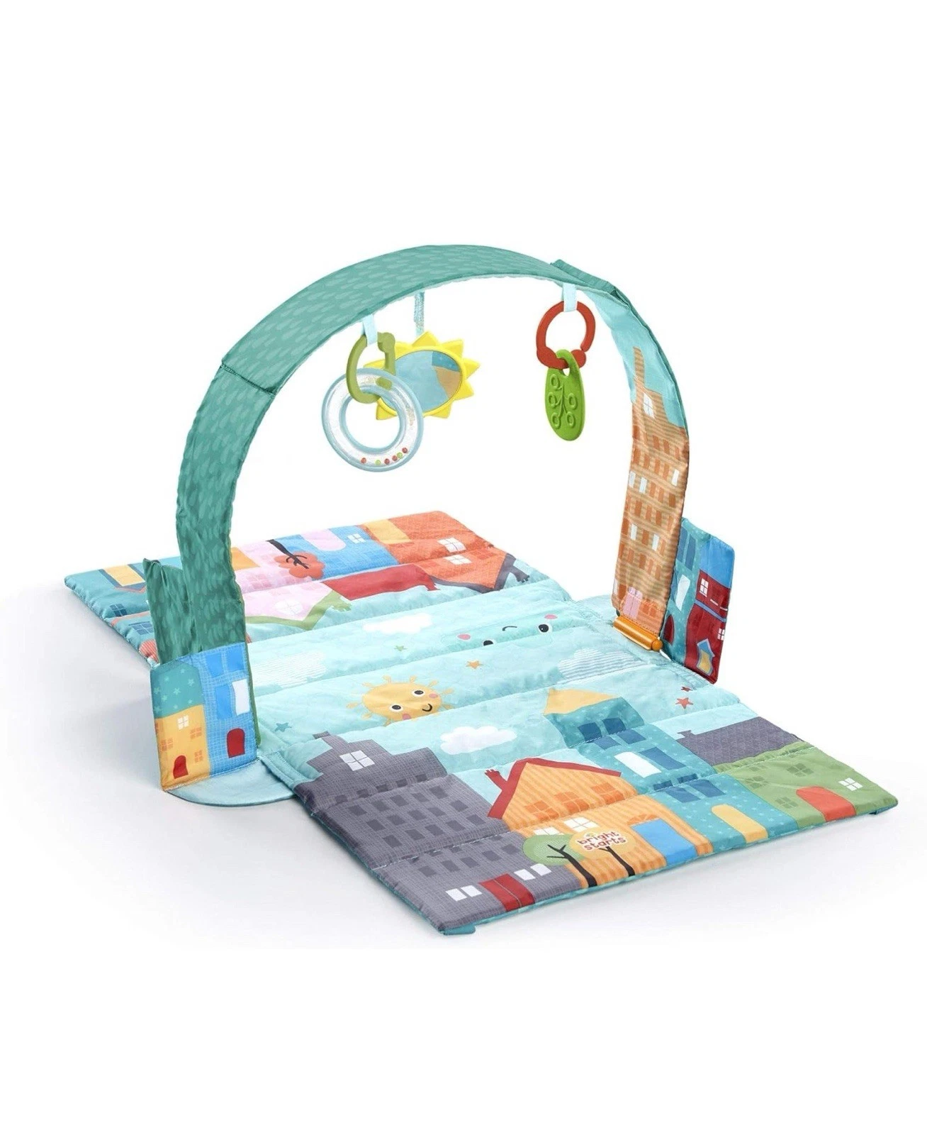Bright Starts BS10416 Bright Starts Out on the Town Easy Travel Playmat