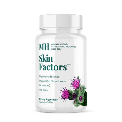 Michael's Health Naturopathic Skin Factors - Youthful-Looking - 90 Vegetarian Tb