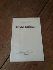 Thomas Mann Tonio Kroger Rizzoli Bur 011125