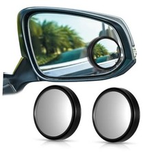 2 Pack Blind Spot Mirrors For Car Wide-Angle Convex Mirror For Side View