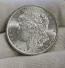 1890 S US Morgan Silver Dollar $1 Unc