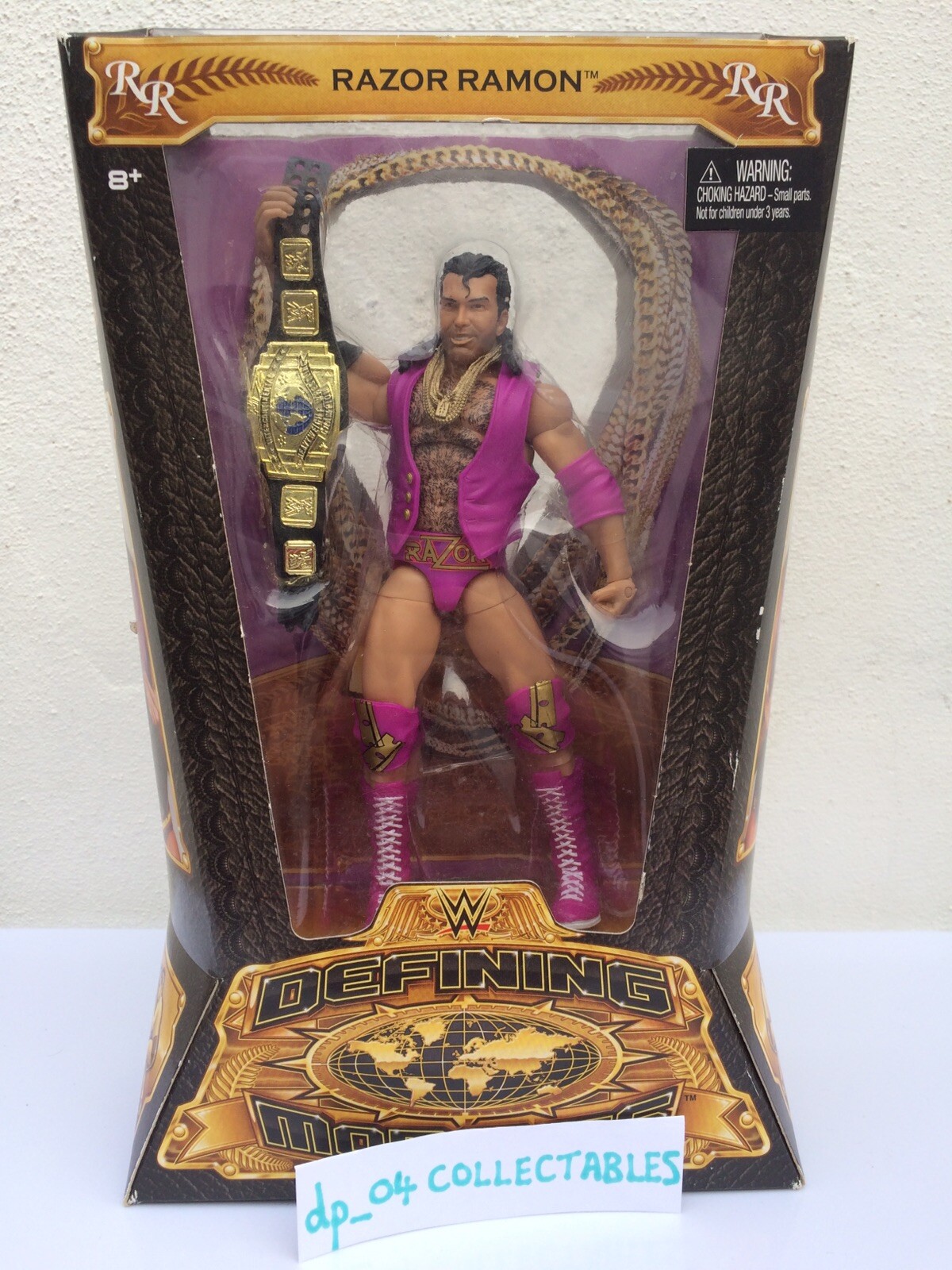 WWE Boxed Wreslting Action Figure Razor Ramon Defining Moments Mattel
