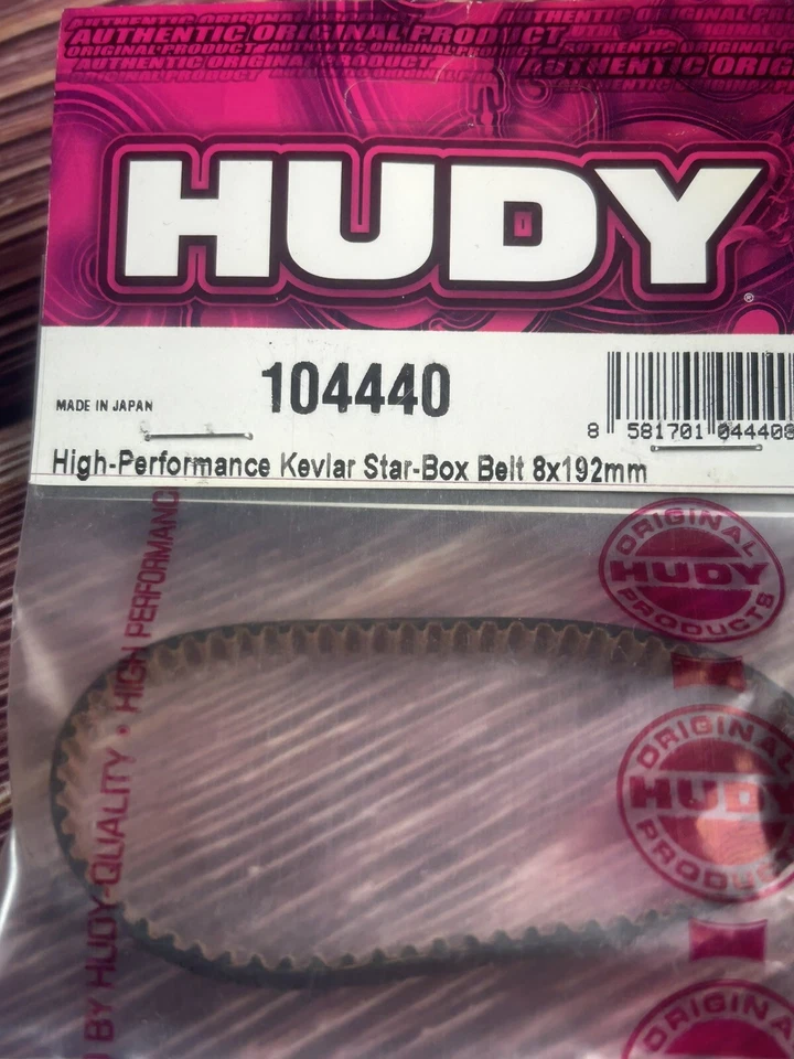Correa de distribución Hudy RC Parts High Performance Star Box 104440 NOS 8x192 mm ¡MIRA! Foto 3 de 3