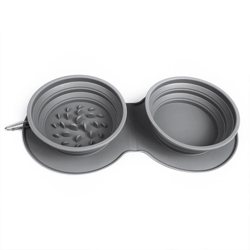 Expandable dog bowl cheap