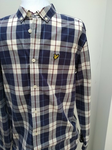 Lyle \u0026 Scott Tartan Button Down Shirt 
