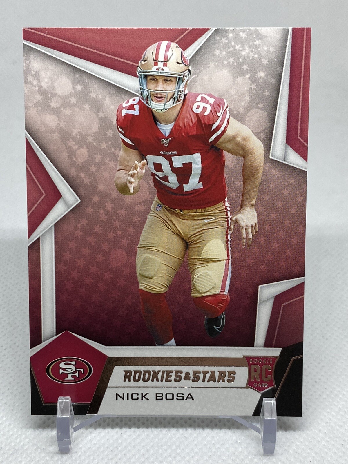 Nick Bosa 2019 Panini Rookies & Stars Rookie RC #110 49ers