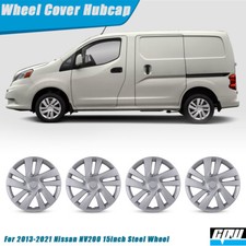 15 Hubcap 4 Wheel Covers For 2013-2021 Nissan Nv200 15 Steel Wheel Rim