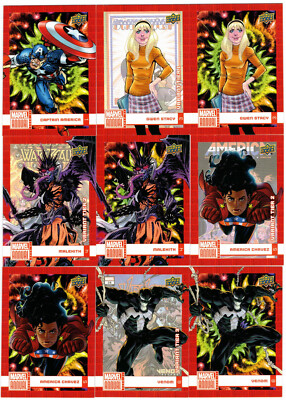 2020-21  Marvel Annual Tier 1 2 3 4 or Fractal Pick the Card Complete Your Set