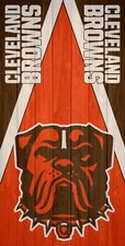 Cleveland Browns Cornhole Board Vinyl wraps