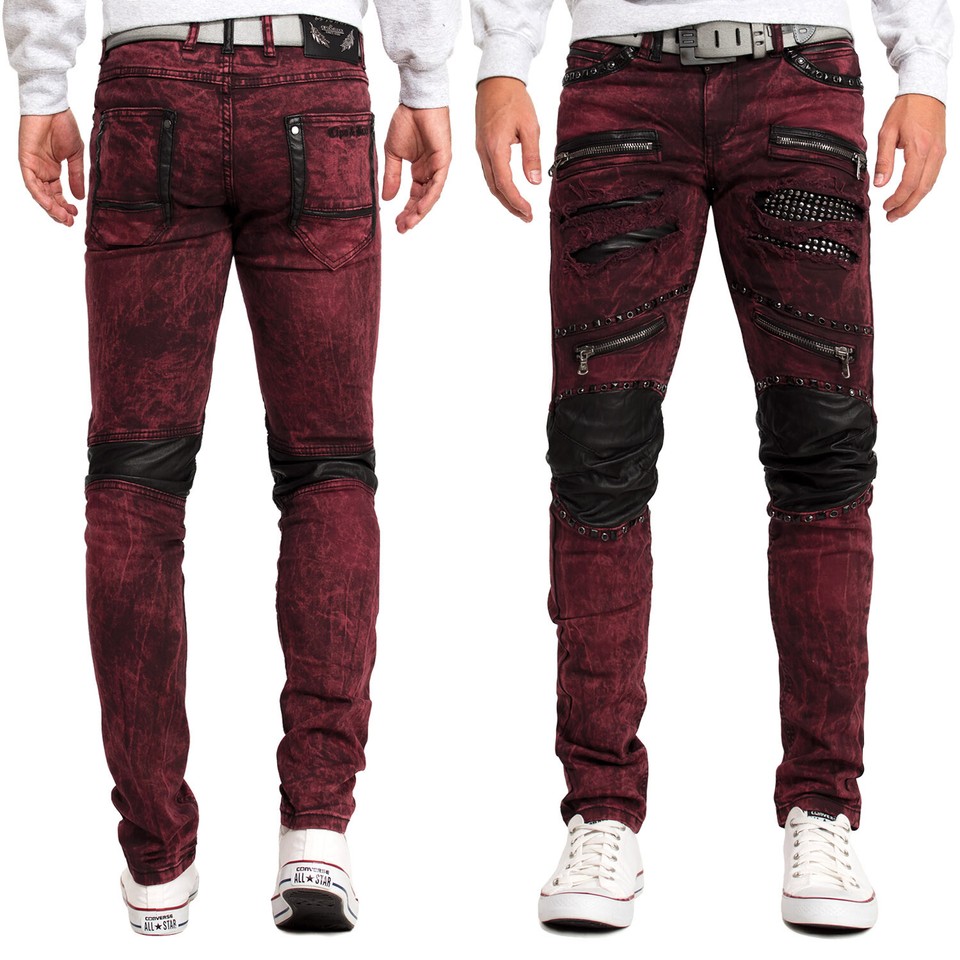 Pantaloni Yoga Uomo Pantaloni In Denim Da Uomo Classici - Foto 3