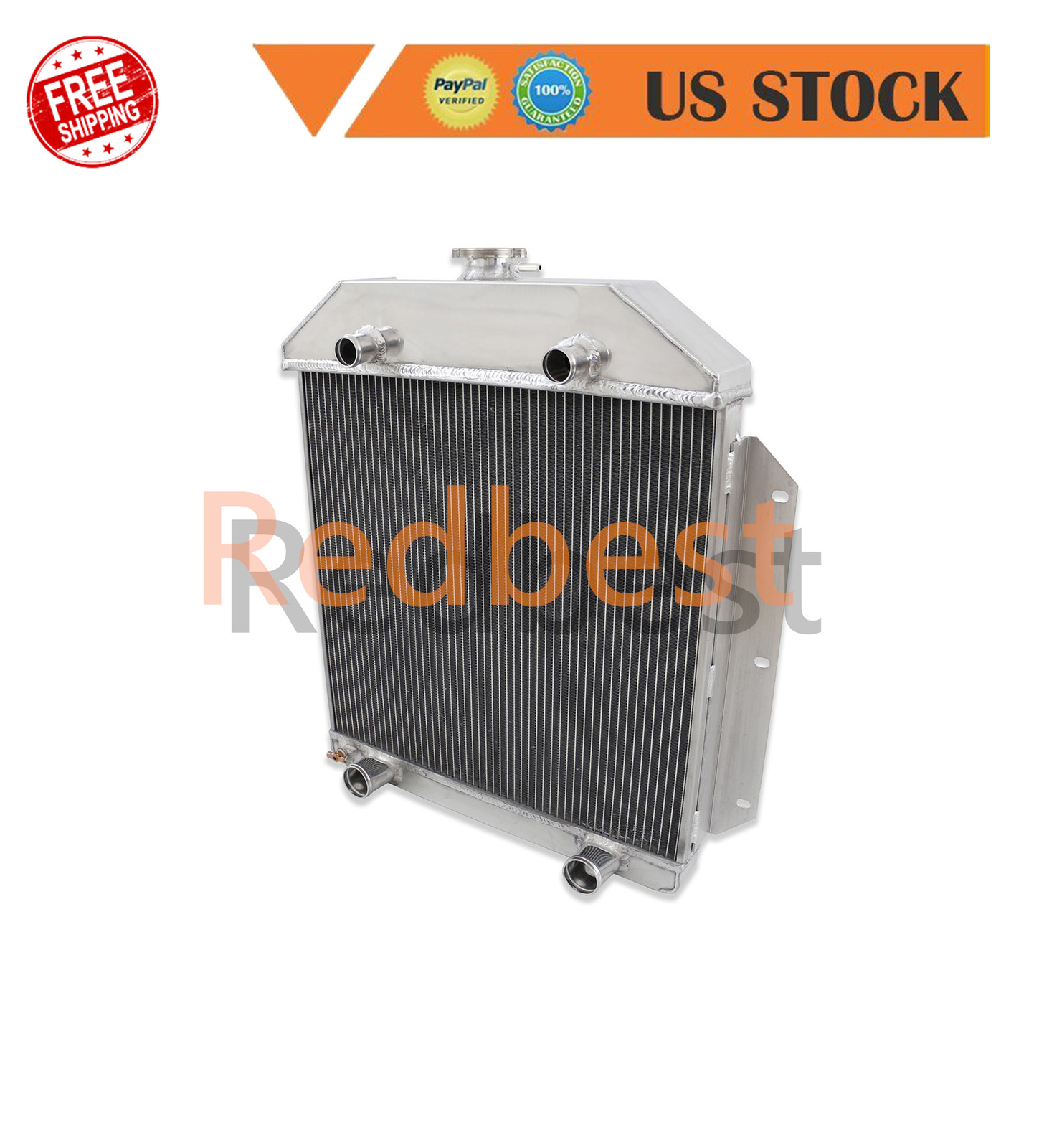 3 ROW ALUMINUM RADIATOR FITS 1949-1953 FORD CARS SEDAN FLATHEAD ...