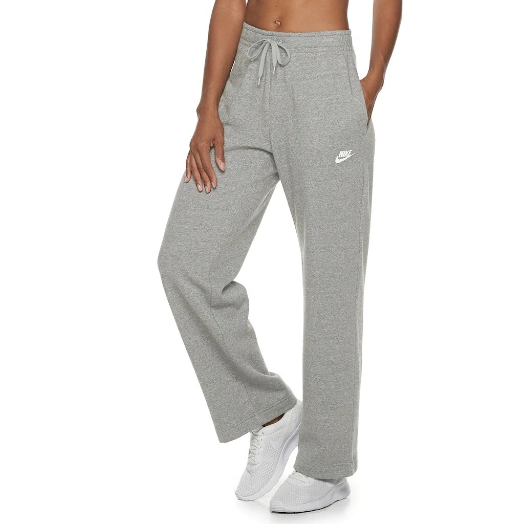 NIKE Women's Sportswear Loose Fit Fleece Pants HEATHER (XX-LARGE