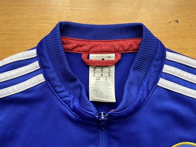 CHELSEA 2015 2016 HOME PRE MATCH FOOTBALL SOCCER JACKET ADIDAS