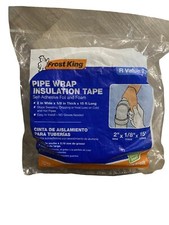 Pipe Wrap Insulation Trap by Frost King -Self-Adhesive Foil  Foam 1/8"x2"x15 ft