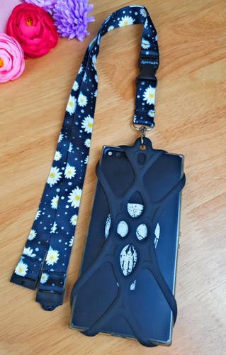 Spirius Mobile phone silicone lanyard belt neck bracelet necklace clip set - 第 66/180 張圖片