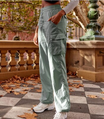 SALSATION サルセーション Cargo pants (M) Men's Streetwear Side Zip And Large Pockets Design