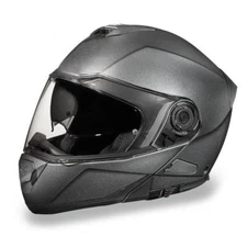 Daytona Helmets Glide-Gun Metal Gray DOT Modular FlipUp Motorcycle Helmet
