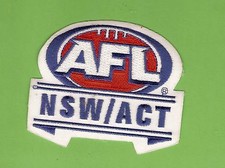 #D514.   AUSTRALIAN RULES FOOTBALL CLOTH  PATCH - NSW / ACT