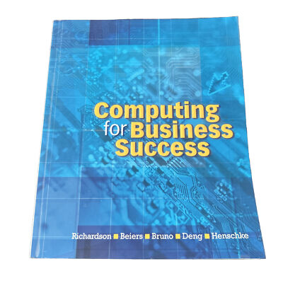 Computing for Business Success by Joan Richardson (Mixed Media, 2005), Softcover