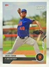 Jacob deGrom 2020 Topps Now Summer Camp Edition Wave 3 #OD-505 - METS - SP /1763