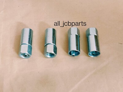 Jcb Heckbagger - 1.6cm Bsp Weiblich Gerade Ende Passform Mit O-Ring,Pack 4 Teile