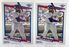 (2) 2022 Topps Opening Day Bomb Squad #BS-22 David Ortiz - Boston Red Sox