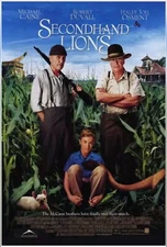 SECONDHAND LIONS Movie POSTER 11x17  Michael Caine Robert Duvall Haley Joel