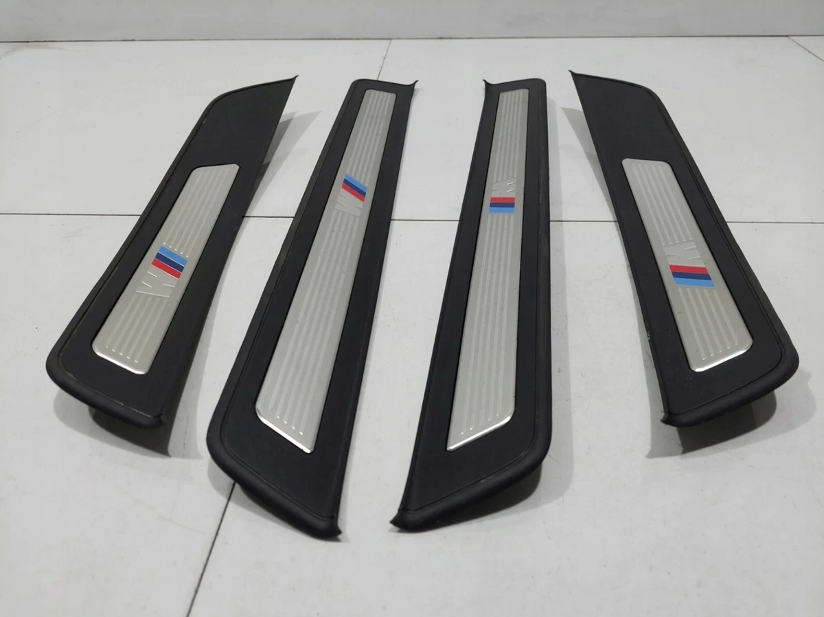 BMW F10 F11 5 Series M Sport Kick Plates Protection Door Sills Covers Entry Trim