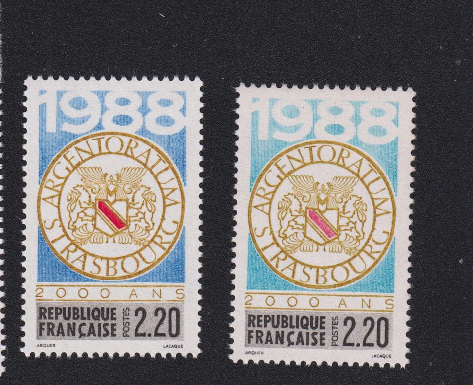 ❤️❤️❤️ Timbre de France, variété de couleur N° 2552, gomme sans charnière S ❤️❤️ - Photo 1/1