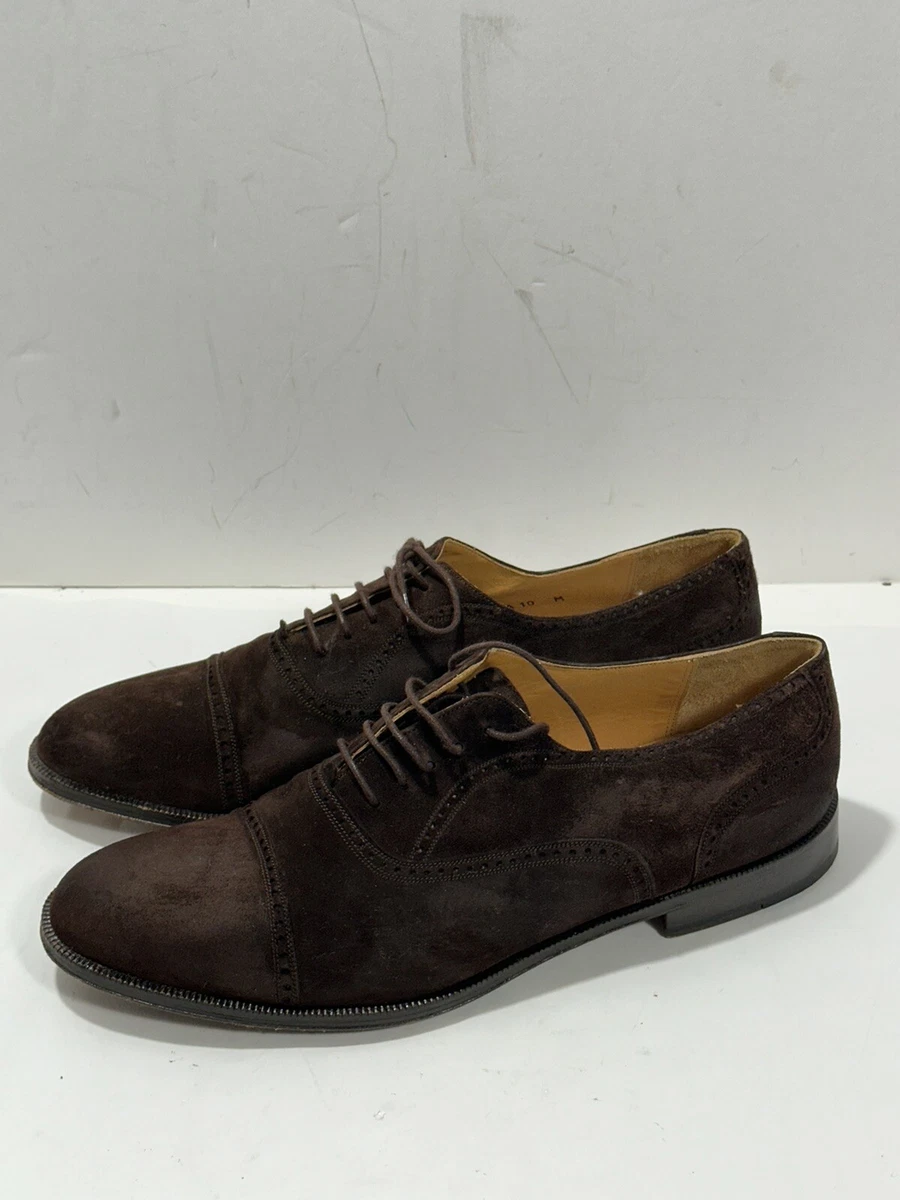 Mezlan Suede Brown Dress Shoes for Men for sale | eBay display picture 1