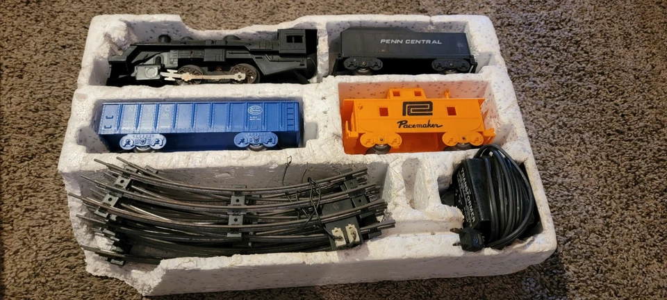 Vintage Marx 4205 Freight Train In Original Set Box New York Central Pacemaker - Image 2 of 4