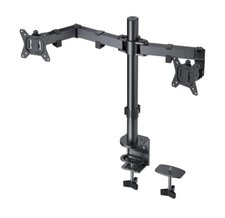 Irongear Dual Monitor Stand for 17-32 inch Screens,Heavy Duty Fully
