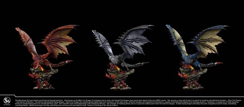 S6 Studio - Monster Hunter Series Silver Rathalos & Azure Rathalos - Picture 11 of 14