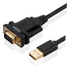 USB to RS232, USB Serial Adapter with FTDI Chipset,USB 2.0 to 6FT USB to DB9
